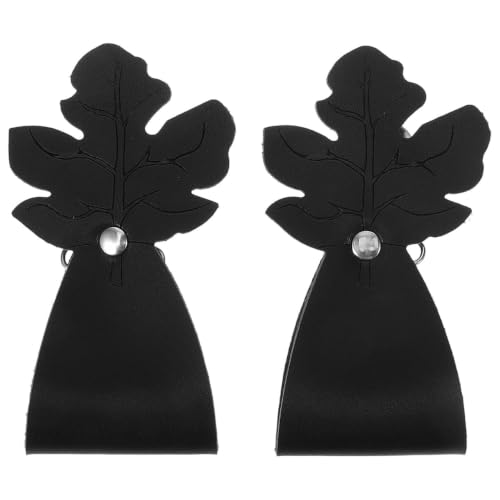 Cinturón medieval de PU con textura suave y diseño de hojas para vestidos elegantes