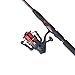 Ugly Stik 7' Carbon Walleye Spinning Rod and Reel Combo, 30 Size Reel, 2 Piece Fishing Rod, Medium Rod Power, 6 - 12 lb Line Rating, Lure Rating 1/8 - 3/4 oz