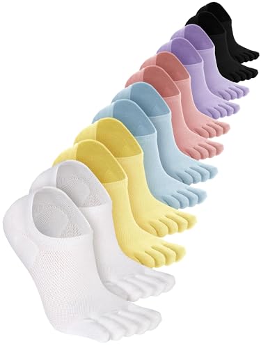 Image of Bencailor Women Toe Socks Cotton