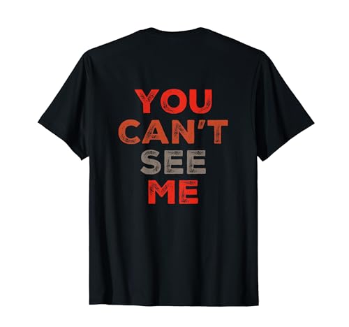 �o�b�N�v�����g �e�L�X�g Funny For People Funny You Can't See Me T�V���c