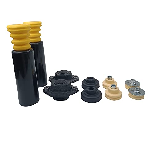Wayjun Rear Upper Lower Shock Mounts Grommets & Bump Stops Kit For E82 E87 E90 E92 #TOP4