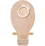 Click Two-Piece Drainable Ostomy Pouch, Opaque, 50mm, Odor Control, Skin-Friendly, 10 Count