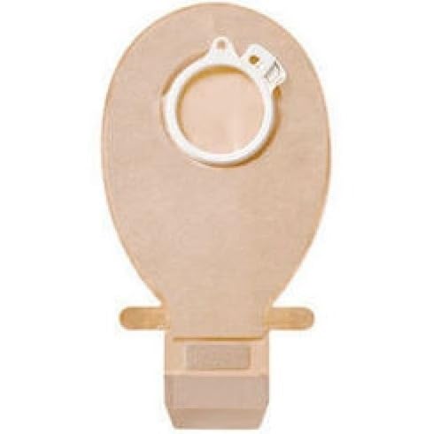 Click Two-Piece Drainable Ostomy Pouch, Opaque, 50mm, Odor Control, Skin-Friendly, 10 Count