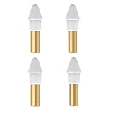 4 Pcs Replacement Spin Tips for XIRON Stylus Pen with Palm Rejection, High Sensitivity 1.5 mm Replacement Stylus Pen Nibs (White)