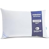 Continental Bedding 100% Premium White Goose Down Luxury Pillow, 550 Fill Power. (King)