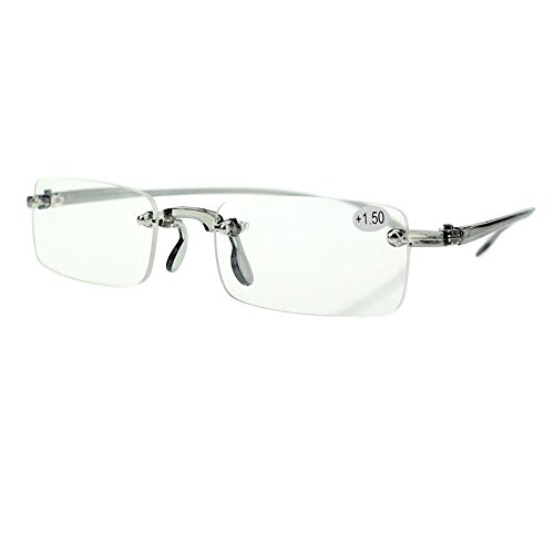 Multi-color Lightweight Unisex Design Frameless Reading Presbyopic Glasses