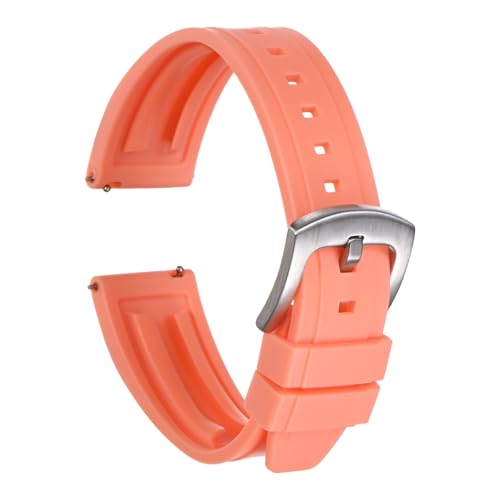 Correa de reloj elástica ajustable de 20 mm y liberación rápida suave