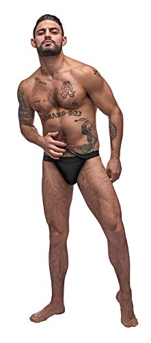 Tanga de arrancar Male Power 495258BKMD para evitar marcas bajo pantalones