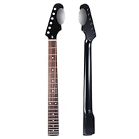 For ST electric guitar, great replacement for your ST guitar. 10mm head machine peg holes for tuner installation. Adjustable truss rod has been installed at the headstock. Maple wood makes the sound more Loud and clear. And rosewood fingerboard gives...