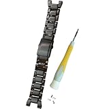 カシオ [CASIO] G-SHOCK G-STEEL GST-S100D,GST-B100,GST-W110BD,GST-W100,GST-W100G,GST-W300,GST-W310,GST-W130,GST-W100D 用メタルバンド＋パイプ＋ドライバー付き