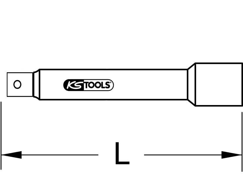 Rallonge de 500 mm KS Tools 922.1293 pour cliquet demi pouce