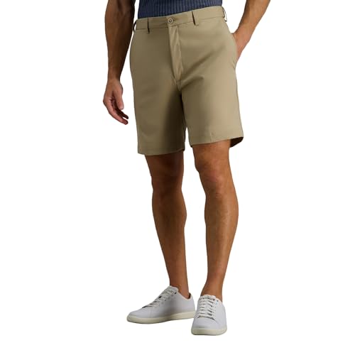 Haggar Men's Cool 18 Pro Straight Fit Flat Front...