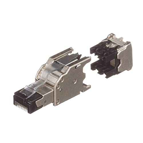 パンドウイット Cat6A かんたん成端シールドモジュラープラグ【10個入り】 FPS6X88MTG-X