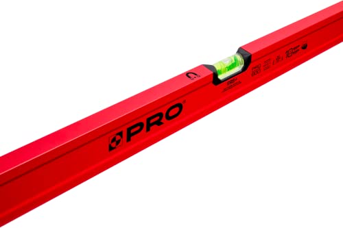 Wasserwaage 1m PRO 600 mit Magneten und ergonomischem Profil