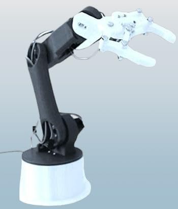 AUTO BOTIX Robotic Arm with 5 Degree of Freedom (3D printed plastic Parts + Nuts & Bolts) (B0D8YG942H) Amazon Price History, Amazon Price Tracker