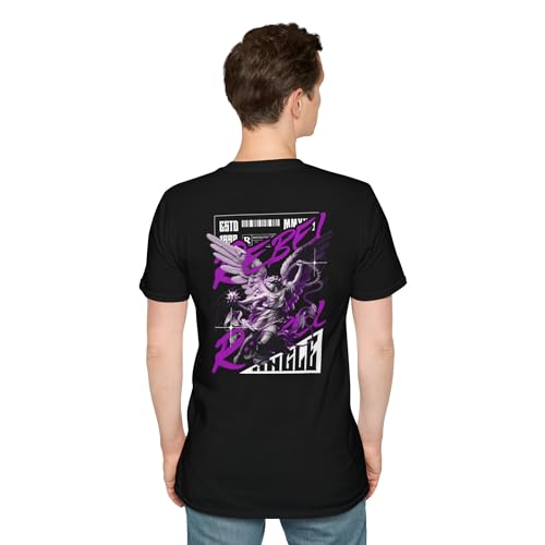 Rebel Graphic Tee – Unisex Softstyle T-Shirt for Men &