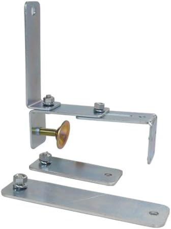 Amazon ホップストア クランプ挟み込み取付金具 Lタイプ カーブミラー ガレージミラー用 小型専用 Hp 金具c 日本製 Yh430 カーポート 車庫アクセサリ