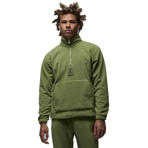 Nike Jordan Essentials Men's Winterized Fleece Half-Zip Shirt