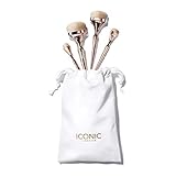 Fáciles De Limpiar: Usa el limpiador de brochas ICONIC cada semana para mantener tus brochas impecables en todo momento. ¿Si se agota? ¡No hay problema! Usa agua tibia y un poco de jabón para enjuagar suavemente las cerdas sin necesidad de remojarlas.