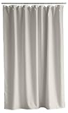 Södahl Comfort Duschvorhang 180x220 cm, Duschvorhang Hochwertig aus 100prozent Oeko-TEX-Zertifiziertem Polyester, Bad Vorhang, Wasserabweisend, Anti Schimmel, Waschbar, Beige