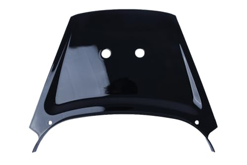 Coque arrière noire AVDB Moto pour carénage de YAMAHA TMAX 500 2001-2007