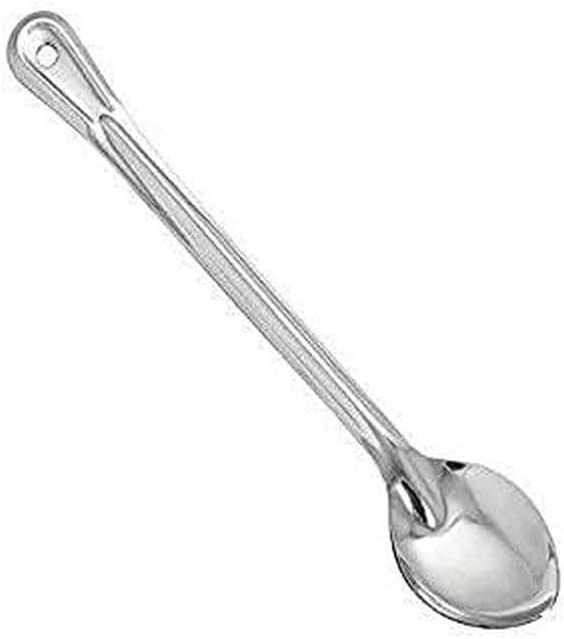 Winco 13" Prime Stainless Steel Basting Solid Spoon
