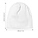 Navy Blue Snowflake Print Beanie Winter Hats for Men Women Cute Beanie Warm Winter Caps Unisex Fashion Knit Cuffed Cap for Christmas Costume Party