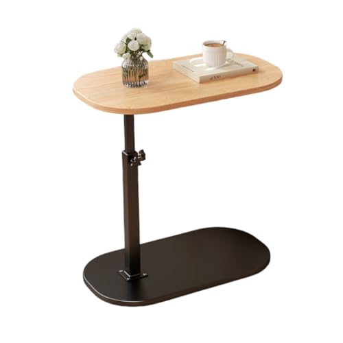 サイドテーブル 昇降式 ベッドサイドテーブル 回転 ソファーテーブル 介護テーブル 高さ調整 耐水 高温に強い 安定 耐荷重がいい 耐久性 小型 省スペース C字型 組立簡単 小型家具 家用