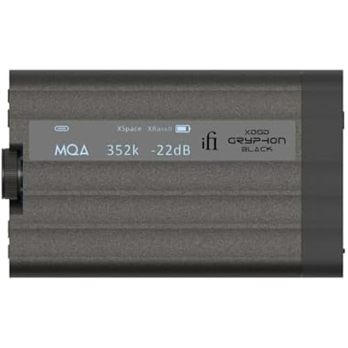 iFi xDSD Gryphon Black Edition Portable Balanced DAC/Amp