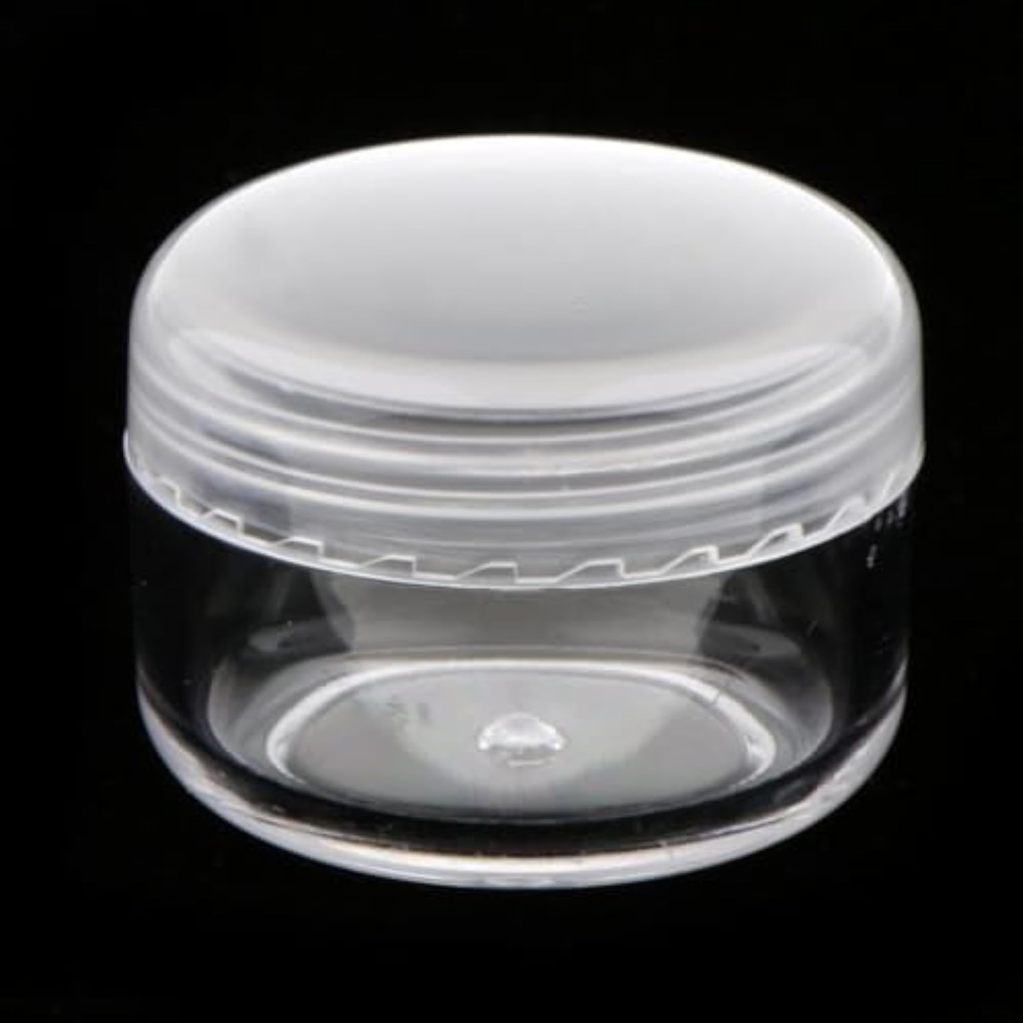 Small PVC Cosmetic Cream Jars Pots Empty Cosmetic Containers