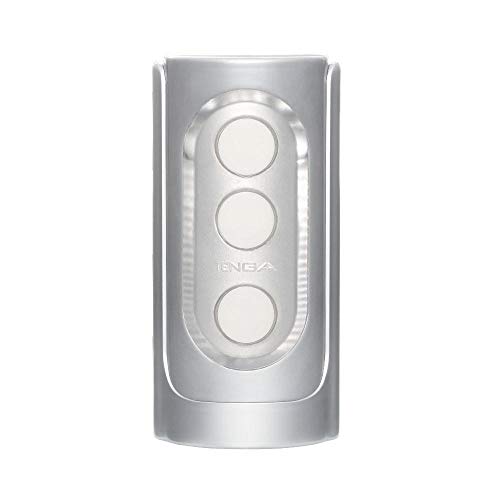 TENGA FLIP HOLE Firmer & Tighter Men Masturbation, Sensational Intense Reusable Pleasure Device, THF-003 Silver (THF003)