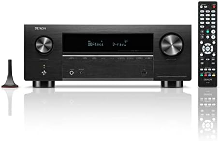 Denon AVC-X3800H Odbiornik Av, Czarny, 180W