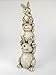 Produktbild Rostalgie Magnesia Hasen-Turm groß 67cm Gartendekoration Ostern Skulptur Figur