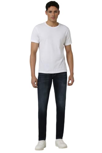 Image of Peter England Men Mid Rise Everyday Skinny Fit Jeans