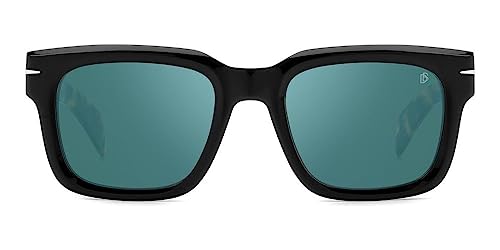 David Beckham DB 7100/S BLACK HAVANA/DARK GREEN 52/21/145 men Sunglasses2