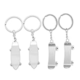 Et portable : facile à transporter et à attacher à sac ou à poche, permet d'afficher enthousiasme sportif partout , accessoires de scooter, porte-clés de skateboard suspendus