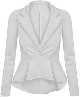 Amazon.co.uk: Women's Smart White Jacket