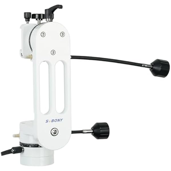 Svbony SV225 Montaż Alt-Az, Aluminium Azymutalne Alt-az z Regulowanym Kątem CNC Pusta Struktura, Akcesoria Teleskopowe do Obserwacji Wizualnych, kompatybilny z Celestron 127SLT 150SLT