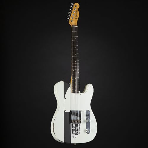 Fender Limited Edition Joe Strummer Esquire Relic Masterbuilt Jason Smith #JS403 – Guitare Électrique Personnalisée - Les Beatles, Paul McCartney, John Lennon, RIngo Starr, George Harrison Fender Limited Edition Joe Strummer Esquire Relic Masterbuilt Jason Smith #JS403 - Guitare Électrique Personnalisée – Image 8
