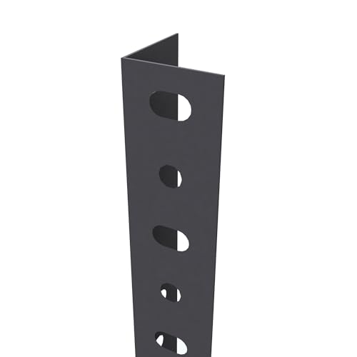 Simon Rack Perfil Estantería Metálica, 1 Unidad, 3000x39x39mm, Antracita - Simon Classic