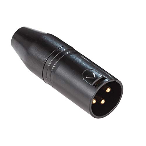 Adaptateur Connecteur Xlr vers Jack 3,5 Mm, Connecteur Mini Jack Stéréo Trs 3,5 Mm Femelle vers Connecteur 3 Broches Xlr Mâle, Convertisseur Audio pour Caméscopes, Enregistreurs, Table de Mixage