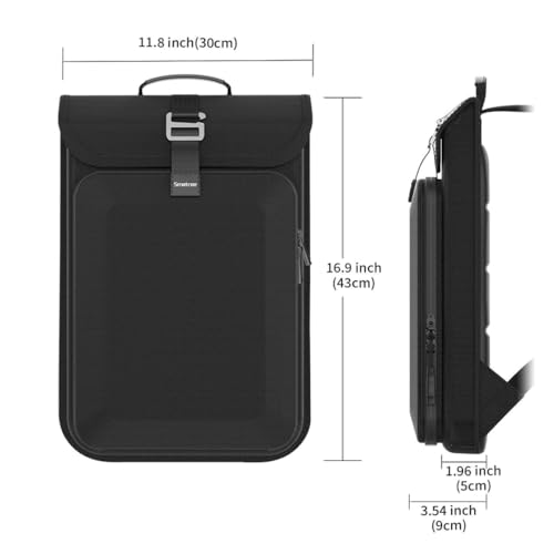 Smatree Business Laptop Backpack, Travel Slim Laptop Bag for 14-16 inch Macbook Pro M5 2025/M3 2024, 13.6 inch Macbook Air 2025/2024,13inch Surface Pro 8/Acer Aspire 5/HP OMEN 15/Acer Nitro 5 15.6inch - Thumbnail 2
