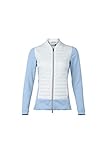 Damen KJUS Women Retention Jacket Blau-Weiß, Damen Isolationsjacke, Größe 42 - Farbe White - Capri Blue