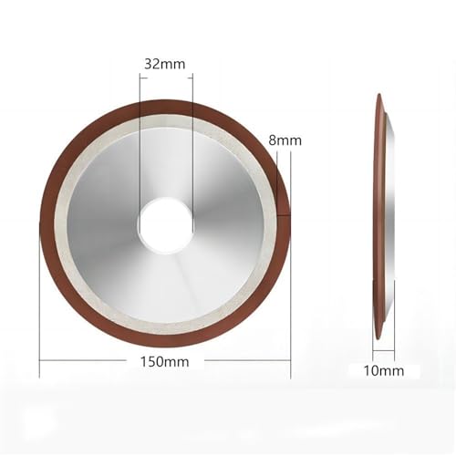 Meule diamantée carbure de tungstène pour rectifier un bord unique - 2
