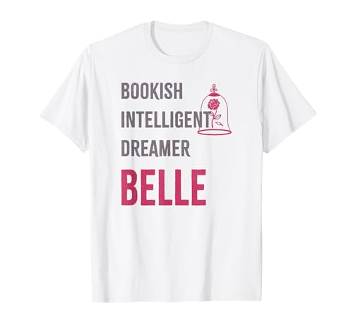 T-shirt Belle Disney Beauty & The Beast vêtement femme manches courtes