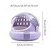 Pet Carrier Small Dog Carrier Cage Pet Travel Carrier Hard Sided Cat Carrier for Small Dogs, Puppy, Cats, Camping Traveling, Purple