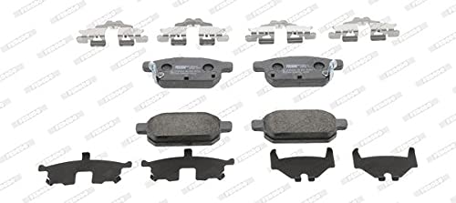 Ferodo Kit Pastiglie Freni Posteriore Con Segnalatore Acustico Usura Senza Accessori FDB4430 - 2