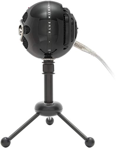 Blue Microphones Snowball Plug & Play Usb Microphone Black Bundle With Pop Filter And Studio Headphones #TOP2