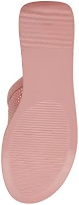 Madden Girl Women's Cade Slide Sandal, Pink Knit, 8.5 | Image 3