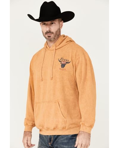 Coors Banquet Rodeo Mineral Wash Front-Back Print Pull-Over Hoodie4